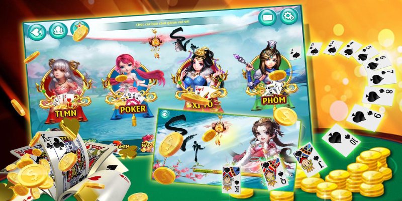 Đại lý game bài đổi thưởng cung cấp nhiều trò chơi game bài đa dạng